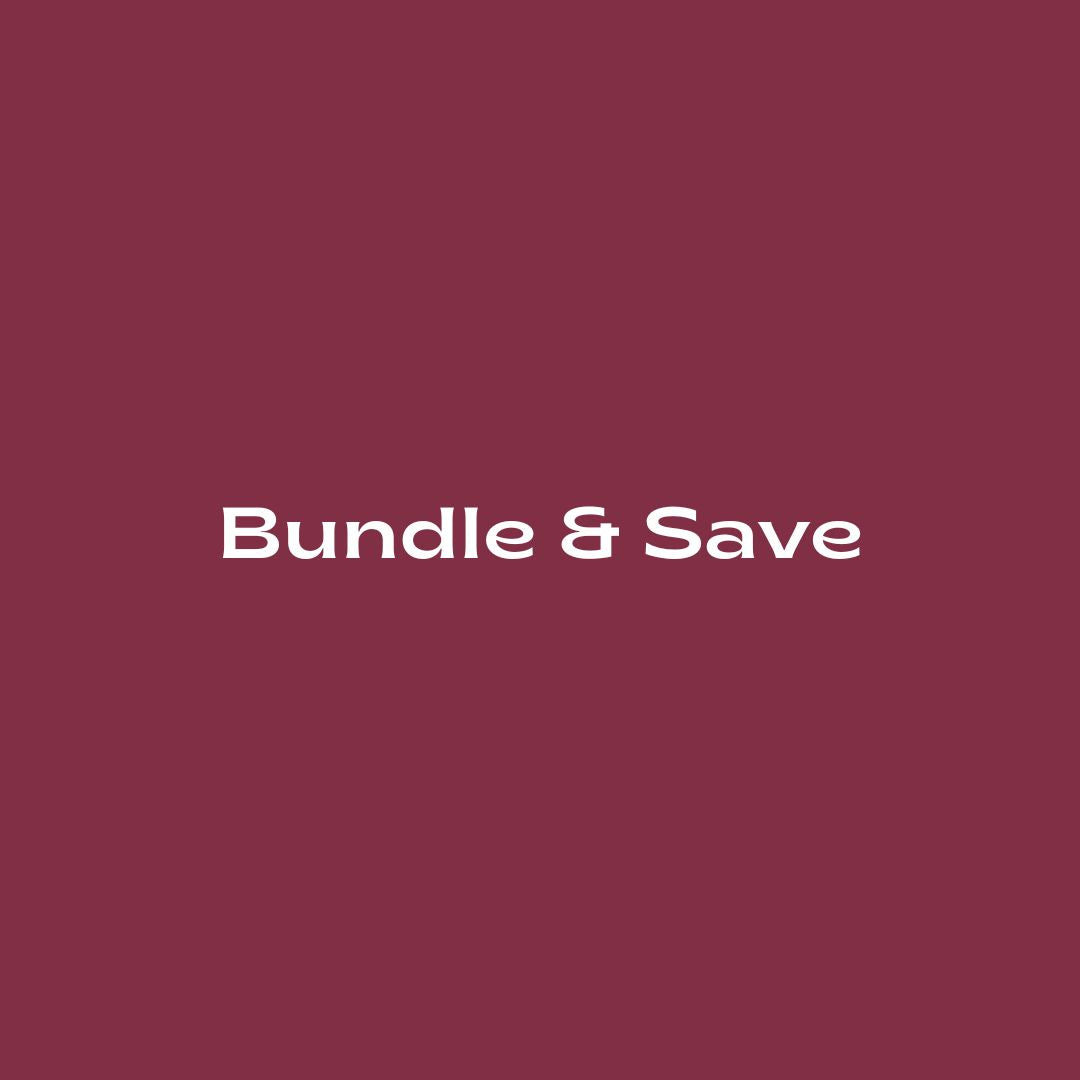 Bundle & Save - mix 3 styles of choice for 35€